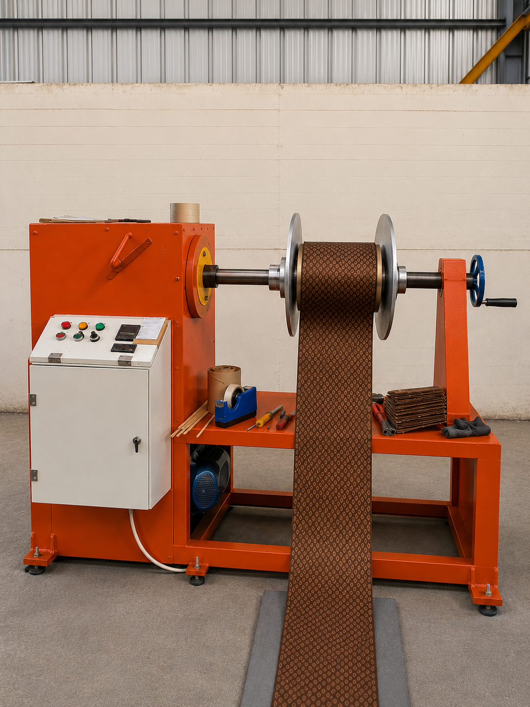 High voltage winding machine