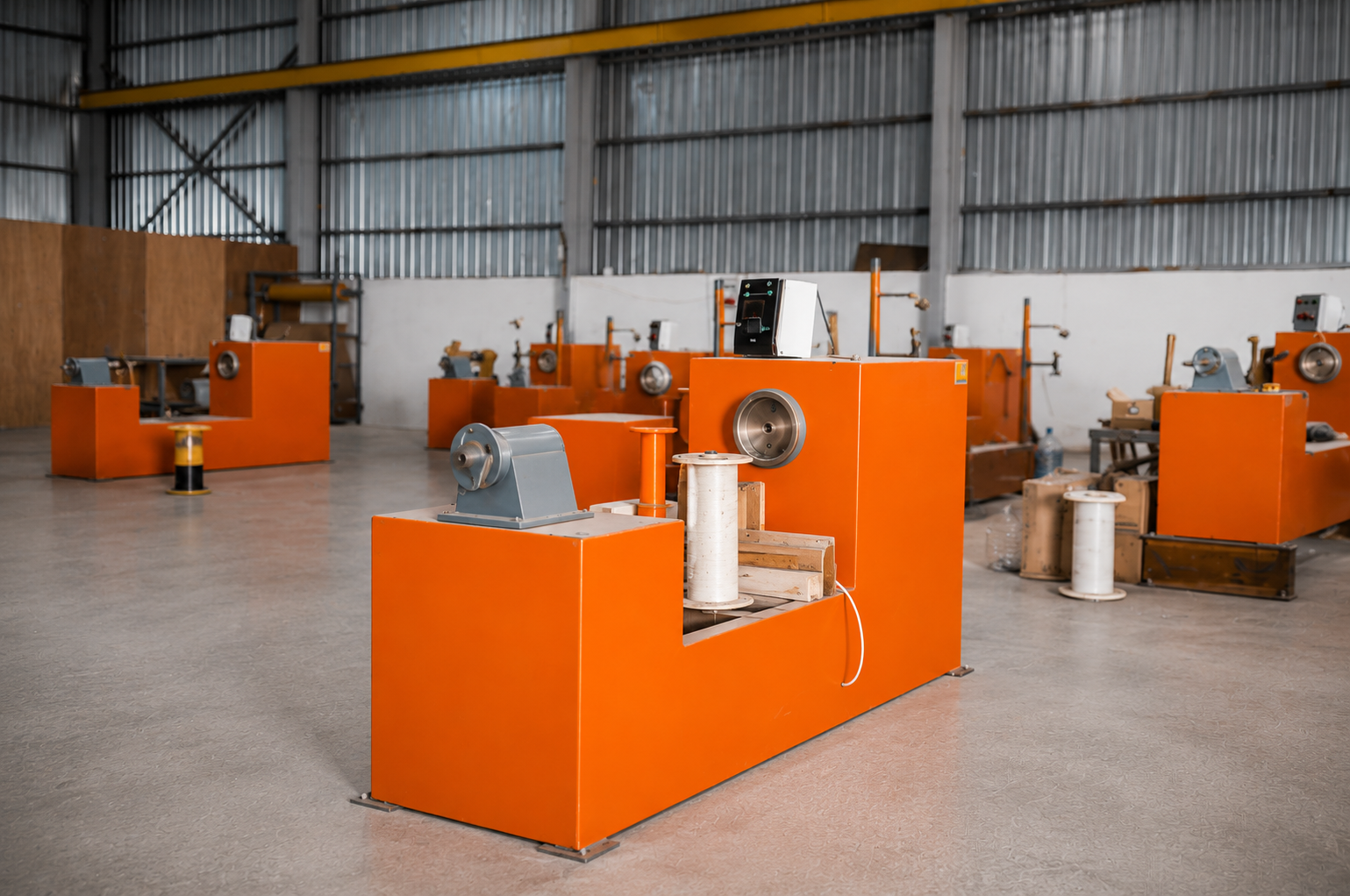 Low voltage winding machine
