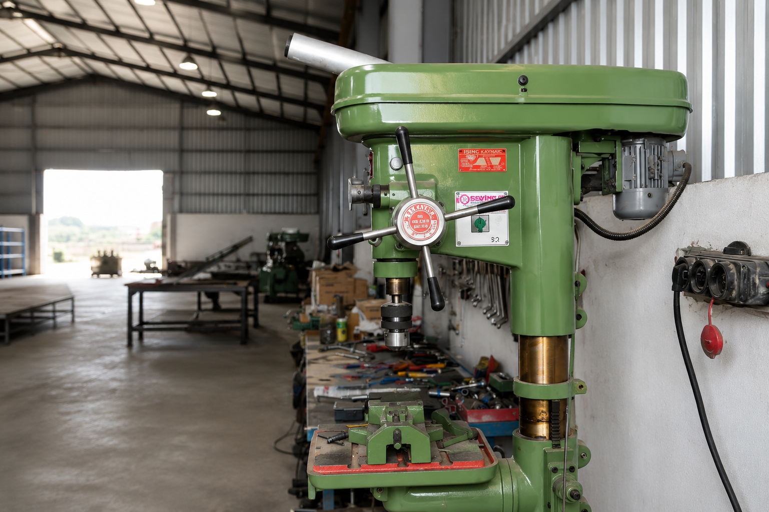 Industrial drill press